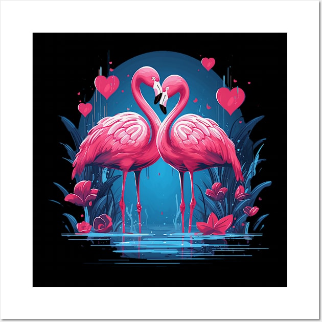 flamingo Wall Art by piratesnow